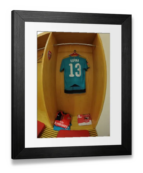 Framed Print : Arsenal's David Opsina Gears Up for FA Cup Showdown against Hull City