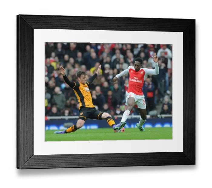 Framed Print : Clash of the Forwards: Danny Welbeck vs. Ryan Taylor in the FA Cup Fifth Round at Arsenal's Emirates Stadium Framed Print : Clash of the Forwards: Danny Welbeck vs. Ryan Taylor in the FA Cup Fifth Round at Arsenal's Emirates Stadium