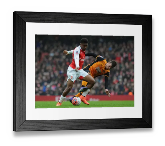 Framed Print : Alex Iwobi Outsmarts Ryan Taylor: Arsenal's FA Cup Victory Moment Framed Print : Alex Iwobi Outsmarts Ryan Taylor: Arsenal's FA Cup Victory Moment