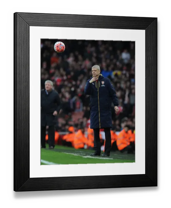 Framed Print : Arsene Wenger and Arsenal Face Hull City in FA Cup Fifth Round