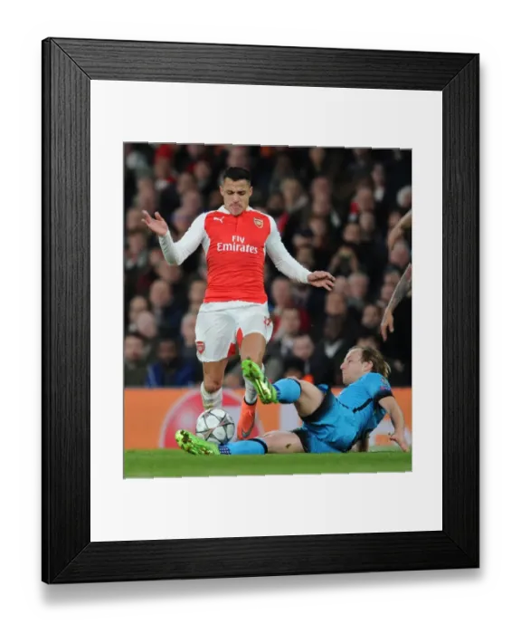 Framed Print : Arsenal vs. Barcelona: Clash of Titans - UEFA Champions League Showdown Framed Print : Arsenal vs. Barcelona: Clash of Titans - UEFA Champions League Showdown