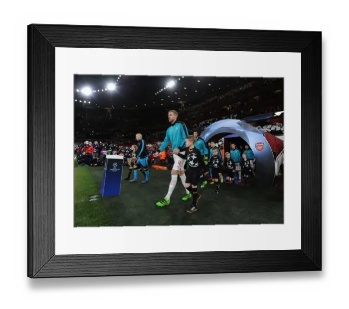 Framed Print : Per Mertesacker Leads Arsenal in Champions League Clash against Barcelona at Emirates Stadium Framed Print : Per Mertesacker Leads Arsenal in Champions League Clash against Barcelona at Emirates Stadium