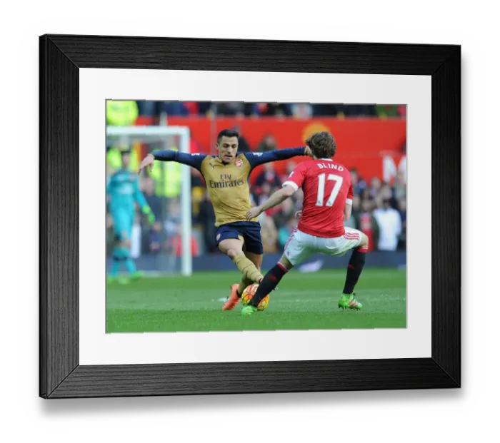 Framed Print : Clash of Titans: Manchester United vs Arsenal - Premier League Showdown (February 2016) Framed Print : Clash of Titans: Manchester United vs Arsenal - Premier League Showdown (February 2016)
