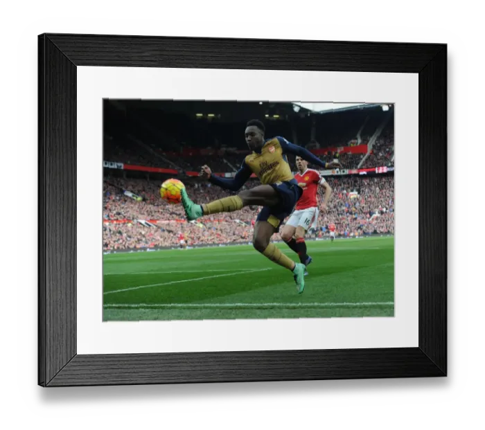 Framed Print : Clash of the Reds: Welbeck Faces His Former Team - Manchester United vs. Arsenal, Premier League 2015 / 16