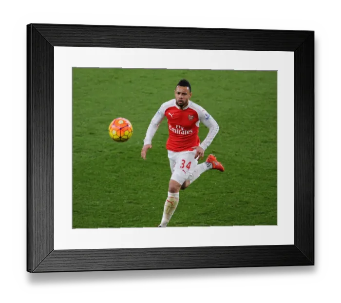 Framed Print : Arsenal's Coulibaly Stars in Premier League Victory Over Swansea City