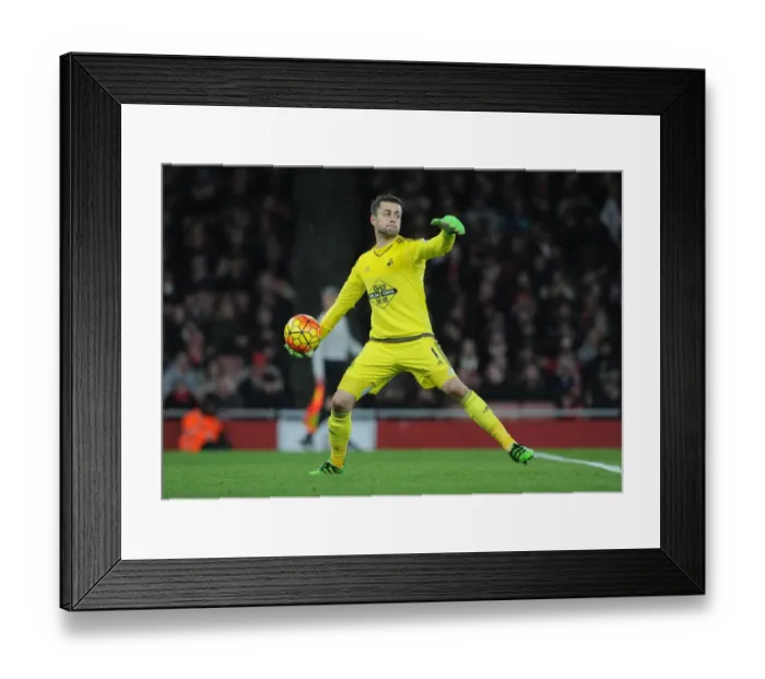 Framed Print : Former Arsenal Goalkeeper Lukasz Fabianski Returns: Arsenal vs Swansea City (2015-16) Framed Print : Former Arsenal Goalkeeper Lukasz Fabianski Returns: Arsenal vs Swansea City (2015-16)