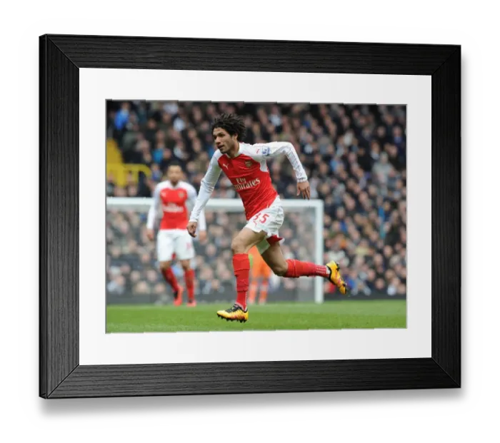 Framed Print : Mohamed Elneny's Intense Concentration: Arsenal vs. Tottenham Hotspur, Premier League 2015-16 Framed Print : Mohamed Elneny's Intense Concentration: Arsenal vs. Tottenham Hotspur, Premier League 2015-16
