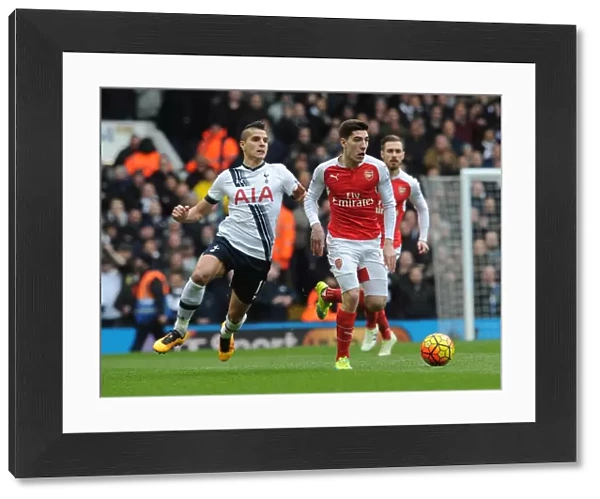 Hector Bellerin (Arsenal) Erik Lamela (Tottenham). Tottenham Hotspur 2: 2 Arsenal