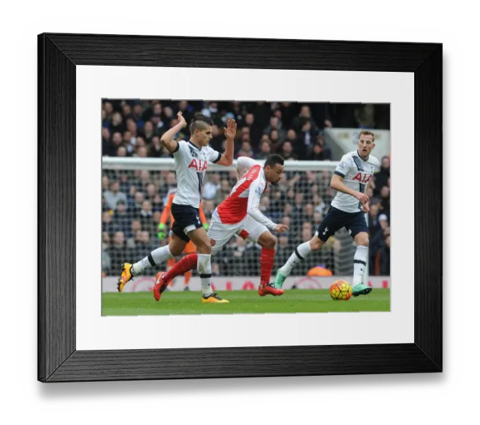 Framed Print : Francis Coquelin (Arsenal) Erik Lamela and Harry Kane (Tottenham). Tottenham Hotspur 2