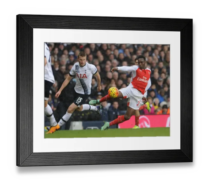 Framed Print : Clash at White Hart Lane: Welbeck vs. Dier - Premier League Showdown Between Tottenham and Arsenal Framed Print : Clash at White Hart Lane: Welbeck vs. Dier - Premier League Showdown Between Tottenham and Arsenal