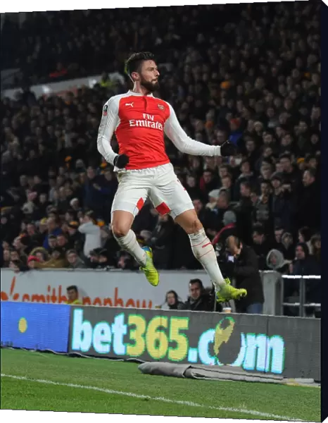 Olivier Giroud's Brace: Arsenal Secure FA Cup Victory over Hull City