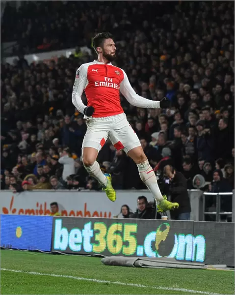 Olivier Giroud's Brace: Arsenal Secure FA Cup Victory over Hull City