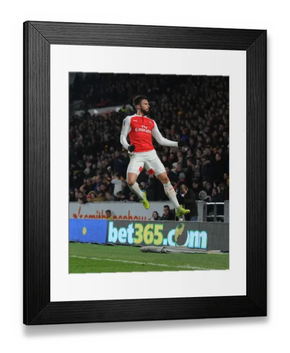 Framed Print : Olivier Giroud's Brace: Arsenal Secure FA Cup Victory over Hull City Framed Print : Olivier Giroud's Brace: Arsenal Secure FA Cup Victory over Hull City