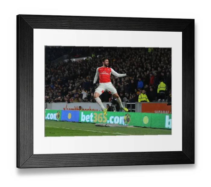Framed Print : Olivier Giroud's Brace: Arsenal Secures FA Cup Victory over Hull City Framed Print : Olivier Giroud's Brace: Arsenal Secures FA Cup Victory over Hull City