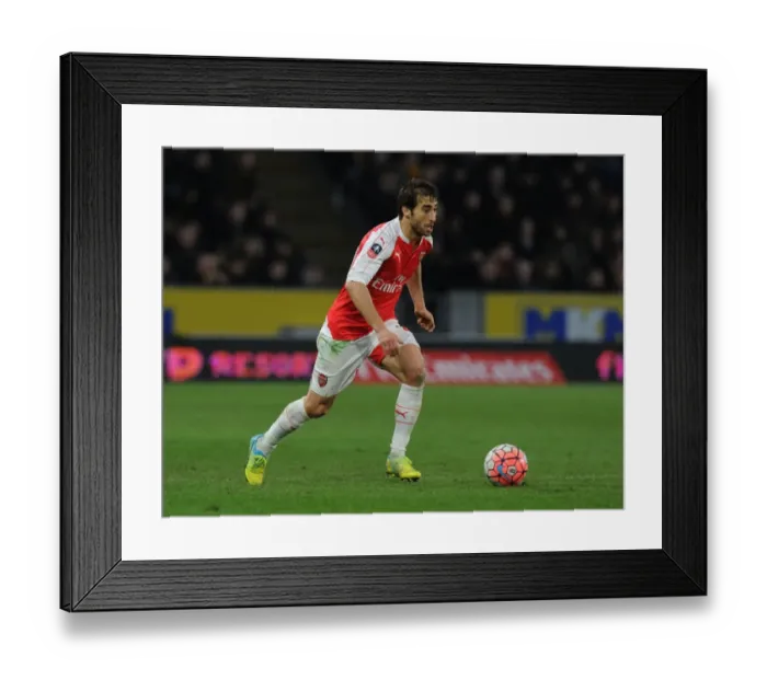 Framed Print : Mathieu Flamini in Action: Arsenal's FA Cup Battle against Hull City Framed Print : Mathieu Flamini in Action: Arsenal's FA Cup Battle against Hull City
