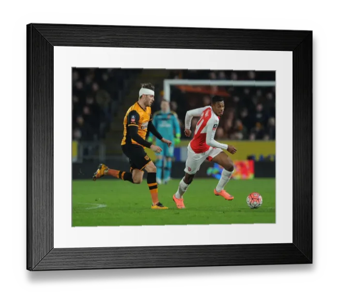 Framed Print : Reine-Adelaide vs. Powell: FA Cup Fifth Round Replay Showdown