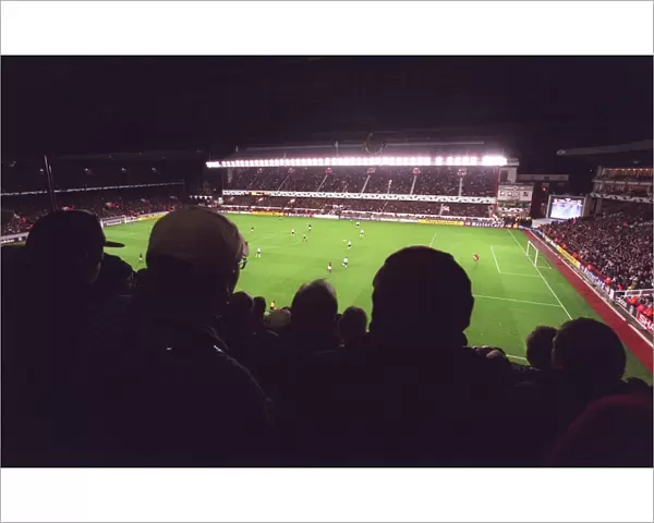 Arsenal Stadium, photographed from the West stand. Arsenal 3: 0 Sparta Prague