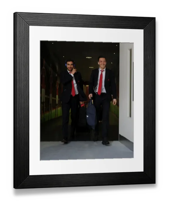 Framed Print : Arsenal vs. Watford: The Emirates FA Cup Sixth Round Showdown