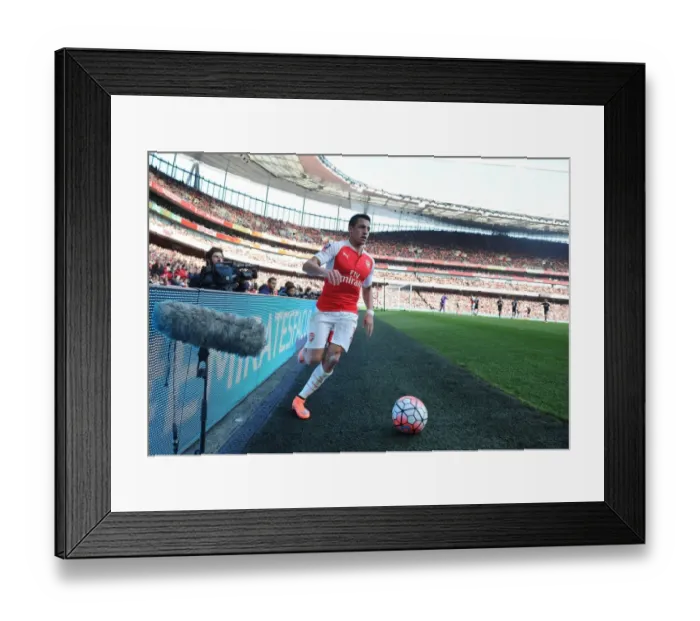 Framed Print : Arsenal vs. Watford: The Emirates FA Cup Sixth Round Showdown