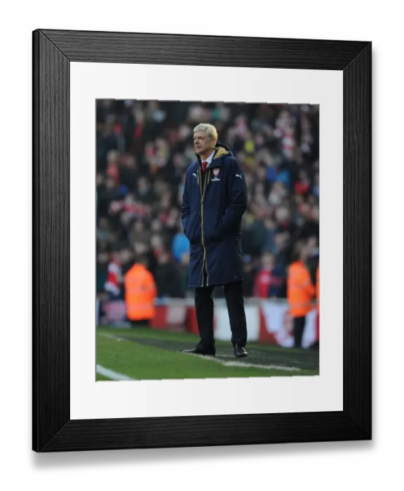 Framed Print : Arsene Wenger Leads Arsenal Against Watford in FA Cup Sixth Round Framed Print : Arsene Wenger Leads Arsenal Against Watford in FA Cup Sixth Round