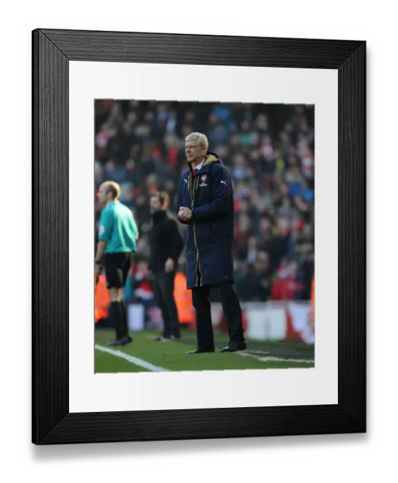 Framed Print : Arsene Wenger Leads Arsenal Against Watford in FA Cup Sixth Round Framed Print : Arsene Wenger Leads Arsenal Against Watford in FA Cup Sixth Round