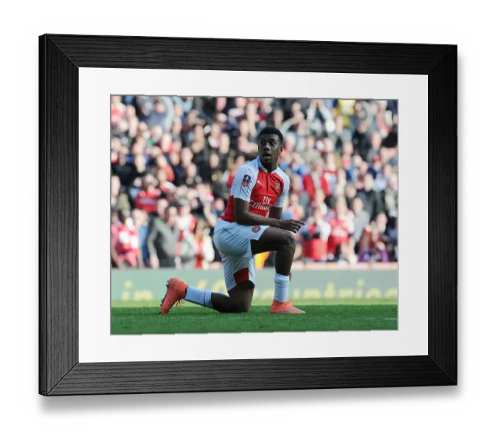 Framed Print : Arsenal vs. Watford: The Emirates FA Cup Sixth Round Battle