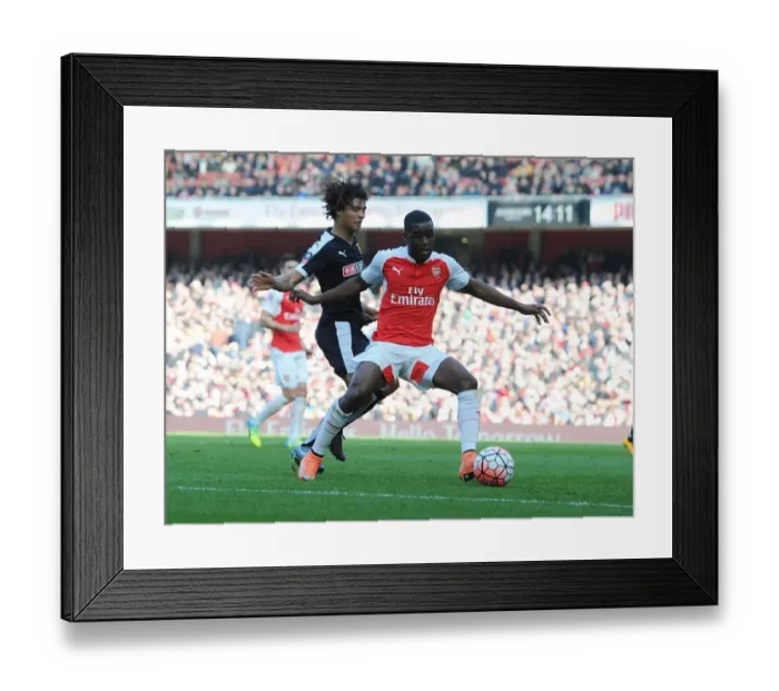 Framed Print : Arsenal vs. Watford: FA Cup Sixth Round Battle at The Emirates