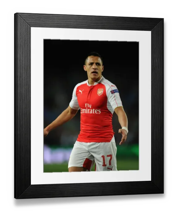 Framed Print : Alexis Sanchez: A Hero's Return - Barcelona vs. Arsenal, UEFA Champions League 2015-16 Framed Print : Alexis Sanchez: A Hero's Return - Barcelona vs. Arsenal, UEFA Champions League 2015-16
