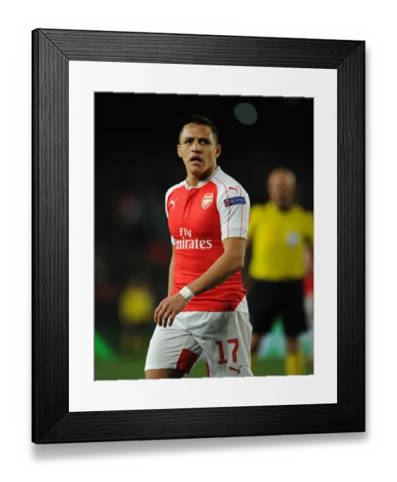 Framed Print : Alexis Sanchez: A Fierce Rivalry Reignites - Barcelona vs. Arsenal, UEFA Champions League 2015-16 Framed Print : Alexis Sanchez: A Fierce Rivalry Reignites - Barcelona vs. Arsenal, UEFA Champions League 2015-16