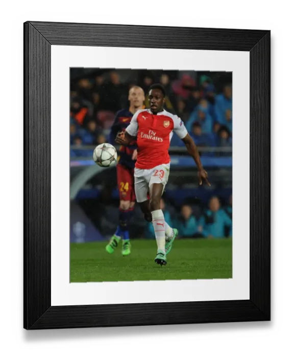 Framed Print : Danny Welbeck's Valiant Performance Against Barcelona in the 2015-16 Champions League