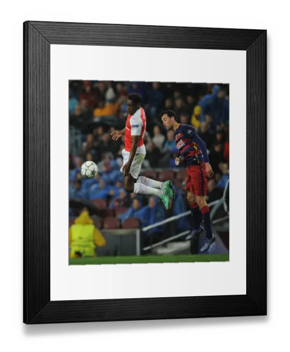 Framed Print : Clash of Titans: Welbeck vs. Busquets - Arsenal's Battle at Camp Nou, UEFA Champions League 2016 Framed Print : Clash of Titans: Welbeck vs. Busquets - Arsenal's Battle at Camp Nou, UEFA Champions League 2016