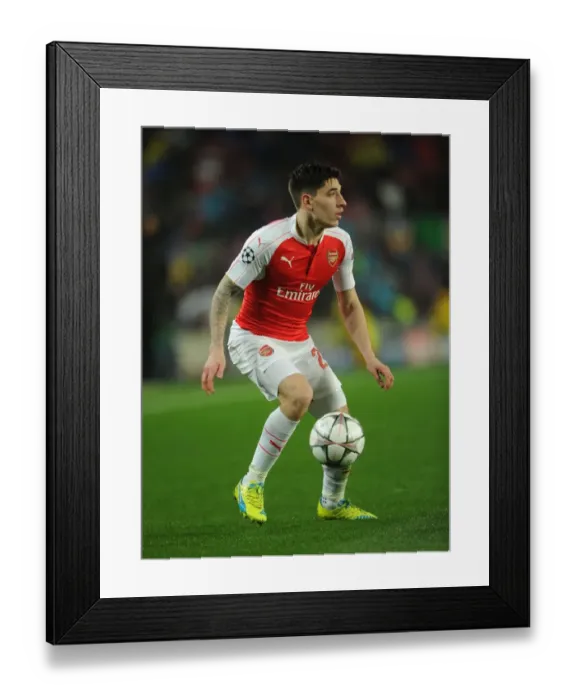Framed Print : Hector Bellerin: A Battle of Loyalty - Barcelona vs. Arsenal, UEFA Champions League 2015-16