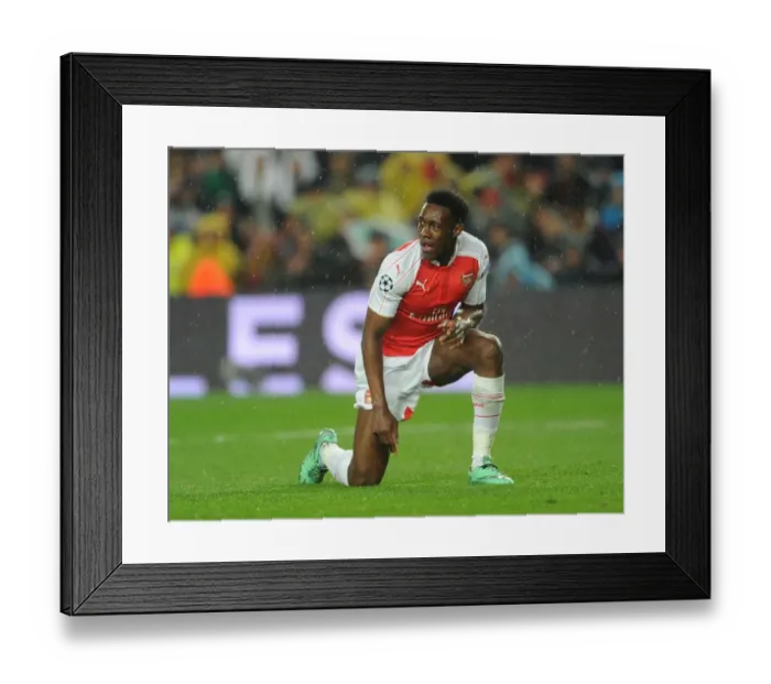 Framed Print : Arsenal's Battle with Barcelona: Danny Welbeck's Determined Performance in the 2016 UEFA Champions League Framed Print : Arsenal's Battle with Barcelona: Danny Welbeck's Determined Performance in the 2016 UEFA Champions League