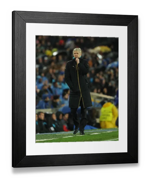 Framed Print : Arsene Wenger Leads Arsenal Against Barcelona in the 2015-16 UEFA Champions League Framed Print : Arsene Wenger Leads Arsenal Against Barcelona in the 2015-16 UEFA Champions League