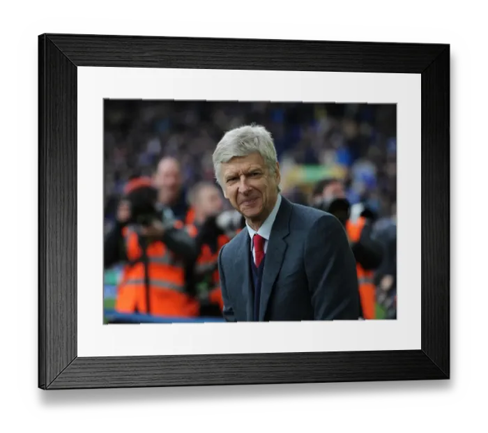 Framed Print : Arsene Wenger at Goodison Park: Arsenal vs Everton, Premier League 2015-16 Framed Print : Arsene Wenger at Goodison Park: Arsenal vs Everton, Premier League 2015-16