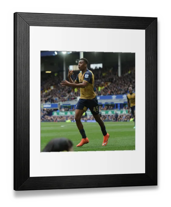 Framed Print : Alex Iwobi's Double Strike: Everton vs. Arsenal in Premier League (2015-16) Framed Print : Alex Iwobi's Double Strike: Everton vs. Arsenal in Premier League (2015-16)