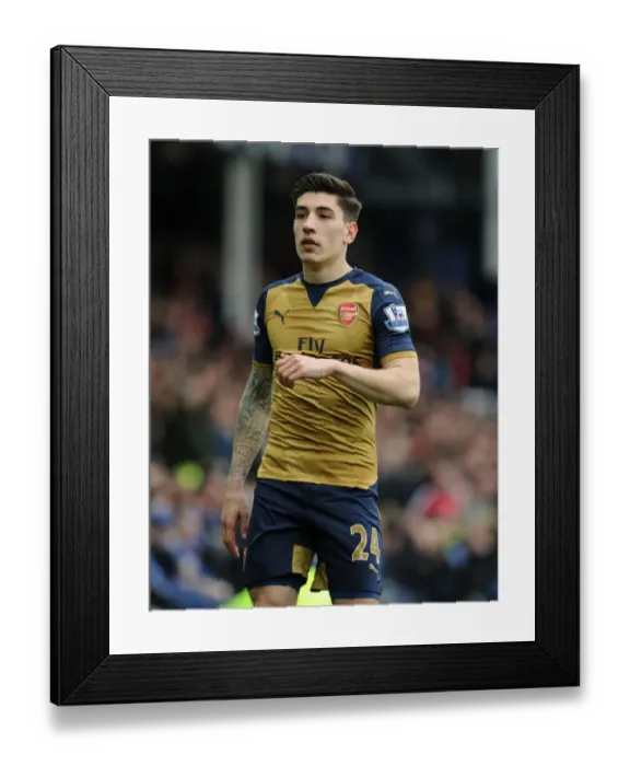 Framed Print : Hector Bellerin in Action: Everton vs Arsenal, Premier League 2015-16 Framed Print : Hector Bellerin in Action: Everton vs Arsenal, Premier League 2015-16