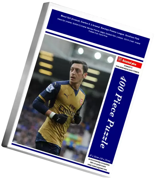 Mesut Ozil (Arsenal). Everton 0: 2 Arsenal. Barclays Premier League. Goodison Park