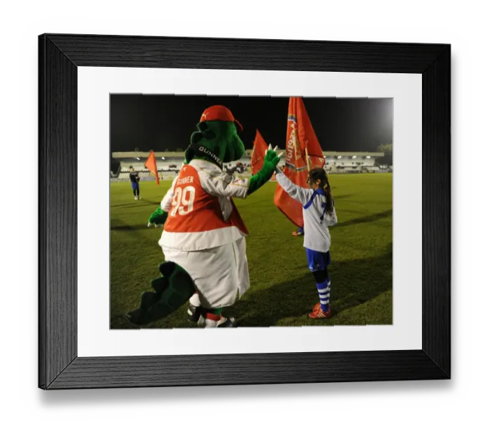 Framed Print : Arsenal Ladies 3-1 Victory Over Reading FC Women in WSL at Meadow Park