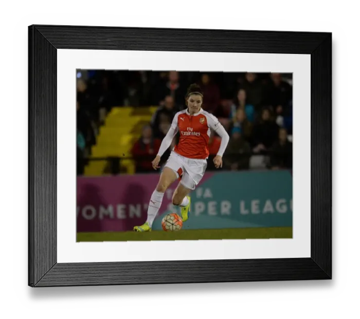 Framed Print : Dominique Janssen in Action: Arsenal Ladies vs. Reading FC Women, WSL 1, 2016 Framed Print : Dominique Janssen in Action: Arsenal Ladies vs. Reading FC Women, WSL 1, 2016