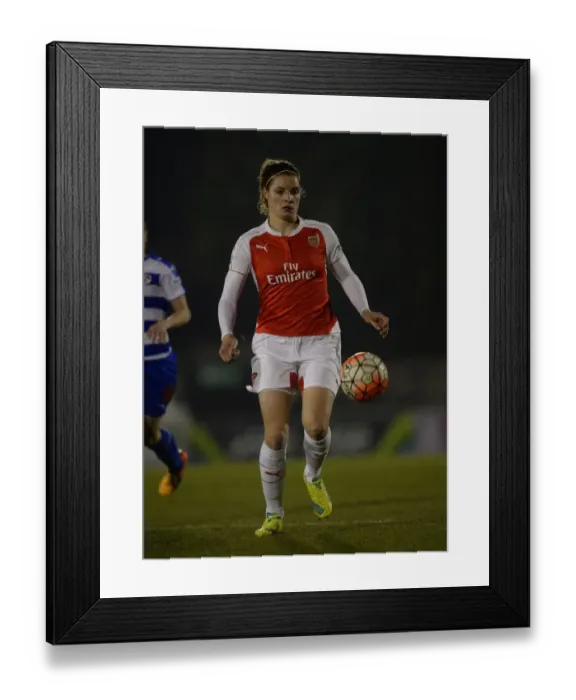 Framed Print : Dominique Janssen in Action: Arsenal Ladies vs. Reading FC Women