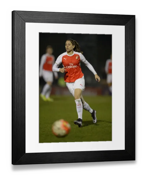 Framed Print : Vicky Losada in Action for Arsenal Ladies vs. Reading FC Women, WSL 1, 2016 Framed Print : Vicky Losada in Action for Arsenal Ladies vs. Reading FC Women, WSL 1, 2016