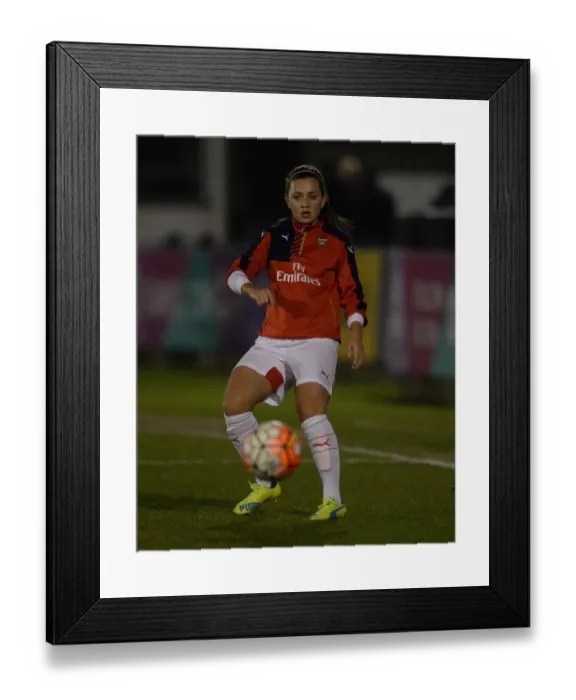 Framed Print : Arsenal's Katie McCabe Prepares for WSL 1 Showdown Against Reading