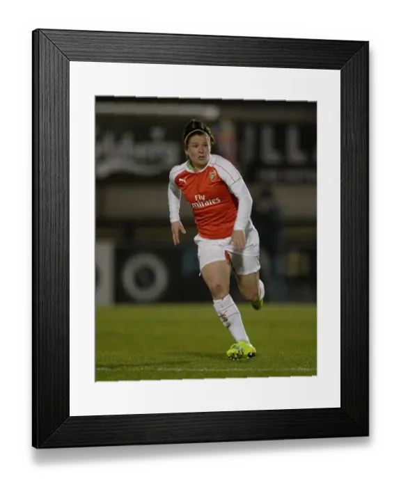 Framed Print : Emma Mitchell in Action: Arsenal Ladies vs. Reading FC Women Framed Print : Emma Mitchell in Action: Arsenal Ladies vs. Reading FC Women