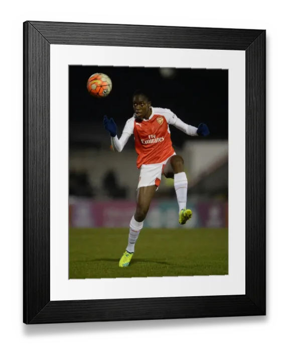 Framed Print : Asisat Oshoala in Action: Arsenal Ladies vs. Reading FC Women, WSL 1 (March 2016)
