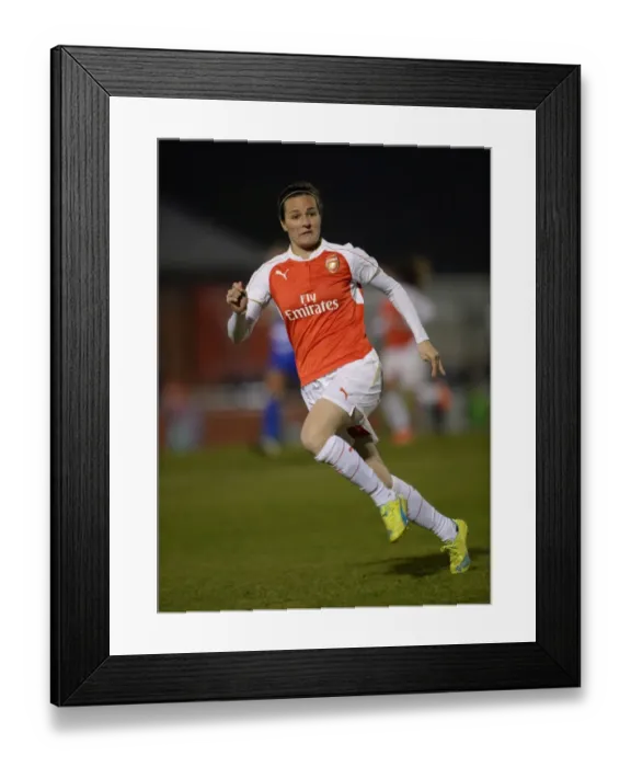 Framed Print : Natalia Pablos Sanchon in Action: Arsenal Ladies vs. Reading FC Women (March 2016)
