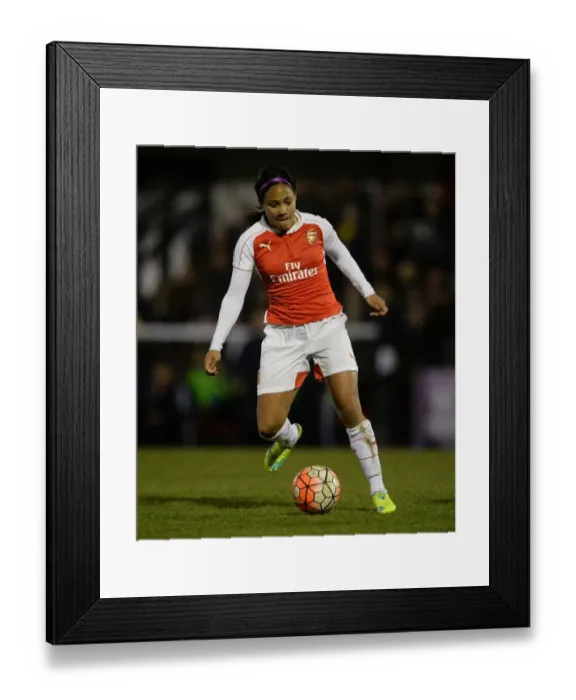 Framed Print : Alex Scott in Action: Arsenal Ladies vs. Reading FC Women, WSL 1 (2016) Framed Print : Alex Scott in Action: Arsenal Ladies vs. Reading FC Women, WSL 1 (2016)