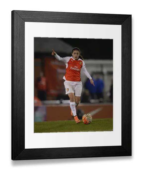 Framed Print : Danielle van de Donk in Action for Arsenal Ladies vs. Reading FC Women, WSL 1 (March 2016)
