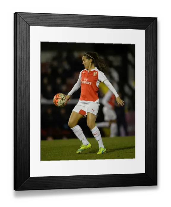 Framed Print : Fara Williams in Action for Arsenal Ladies Against Reading FC Women (March 2016) Framed Print : Fara Williams in Action for Arsenal Ladies Against Reading FC Women (March 2016)