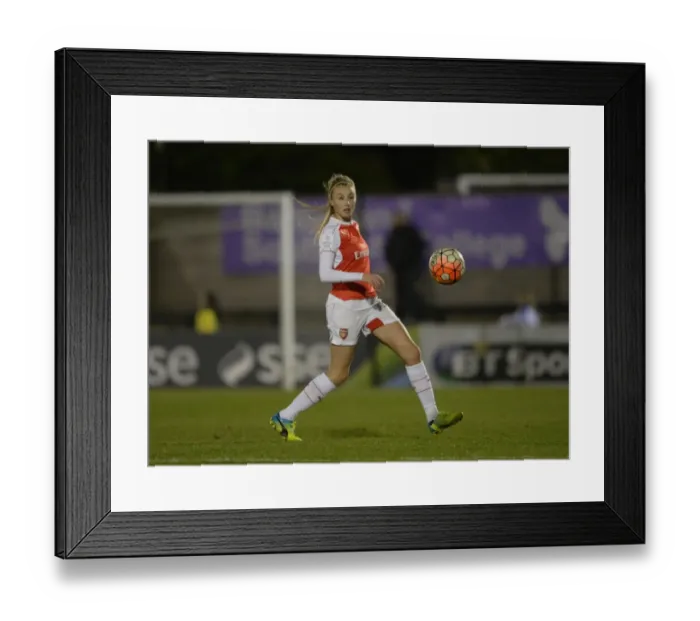 Framed Print : Leah Williamson: In Action for Arsenal Ladies Against Reading FC Women, WSL 1 (2016) Framed Print : Leah Williamson: In Action for Arsenal Ladies Against Reading FC Women, WSL 1 (2016)